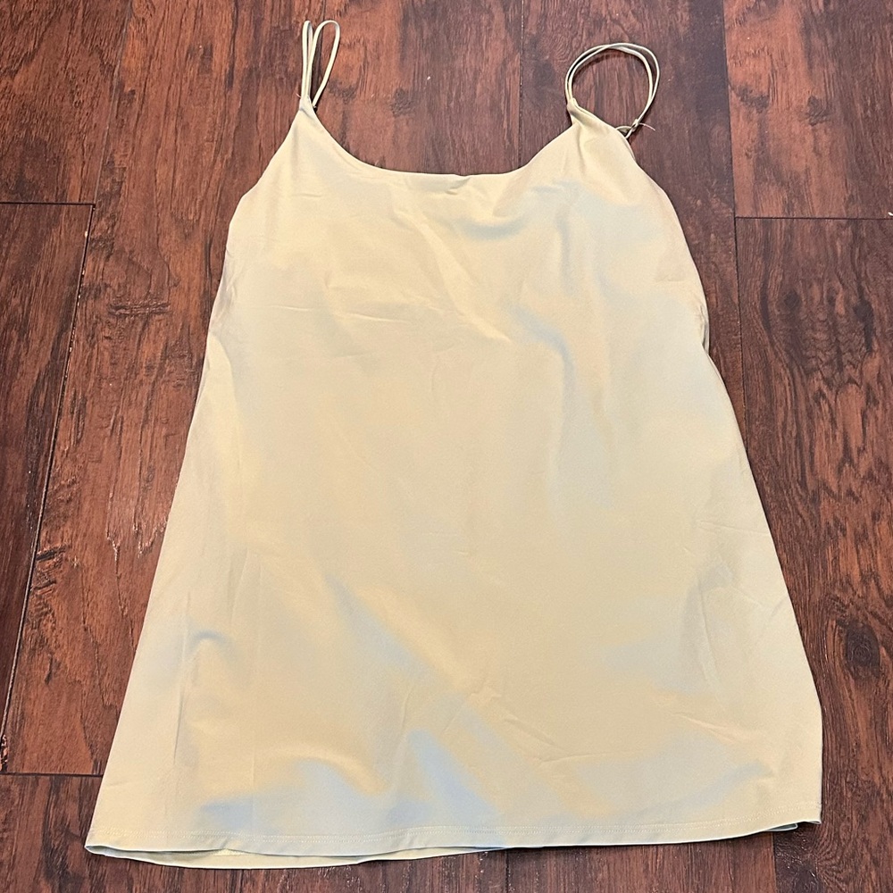 Abercrombie & Fitch Traveler Mini Dress Lime Green Large